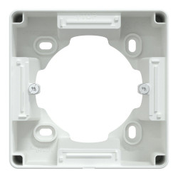 Boîte support pour montage saillie 36mm Ovalis, SCHNEIDER ELECTRIC, blanc de marque SCHNEIDER ELECTRIC, référence: B9960000