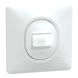 Détecteur de mouvement complet Ovalis, SCHNEIDER ELECTRIC, blanc de marque SCHNEIDER ELECTRIC, référence: B9960100