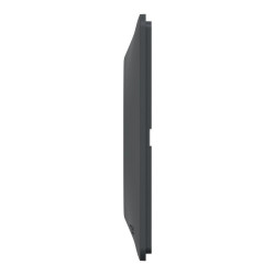 Plaque double horizontale Ovalis, SCHNEIDER ELECTRIC, gris anthracite - SCHNEIDER ELECTRIC