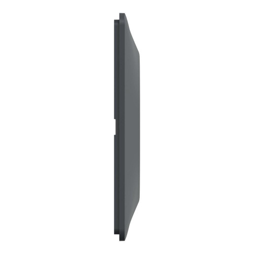 Plaque double horizontale Ovalis, SCHNEIDER ELECTRIC, gris anthracite - SCHNEIDER ELECTRIC