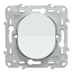 Interrupteur va-et-vient à assembler Ovalis, SCHNEIDER ELECTRIC, blanc de marque SCHNEIDER ELECTRIC, référence: B9960500