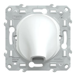 Sortie de câble à assembler Ovalis, SCHNEIDER ELECTRIC, blanc de marque SCHNEIDER ELECTRIC, référence: B9960900