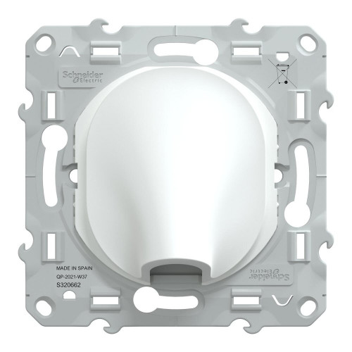 Sortie de câble à assembler Ovalis, SCHNEIDER ELECTRIC, blanc - SCHNEIDER ELECTRIC
