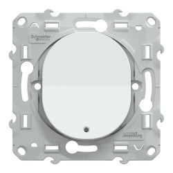 Interrupteur va-et-vient lumineux à assembler Ovalis, SCHNEIDER ELECTRIC, blanc de marque SCHNEIDER ELECTRIC, référence: B9961400