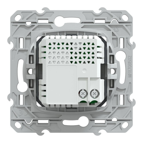 Prise chargeur double usb A+C 12W à assembler Ovalis, SCHNEIDER ELECTRIC, blanc - SCHNEIDER ELECTRIC