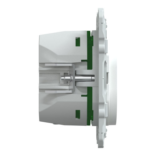 Prise chargeur usb A+C 7,5W 45W à assembler Ovalis, SCHNEIDER ELECTRIC, blanc - SCHNEIDER ELECTRIC