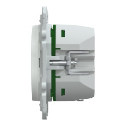 Prise chargeur usb A+C 7,5W 45W à assembler Ovalis, SCHNEIDER ELECTRIC, blanc - SCHNEIDER ELECTRIC