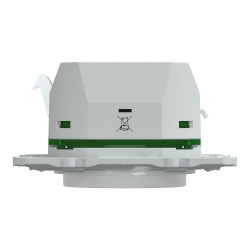 Prise chargeur usb A+C 7,5W 45W à assembler Ovalis, SCHNEIDER ELECTRIC, blanc - SCHNEIDER ELECTRIC