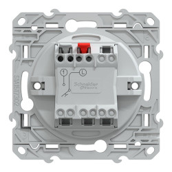 Poussoir à assembler Ovalis, SCHNEIDER ELECTRIC, anthracite - SCHNEIDER ELECTRIC
