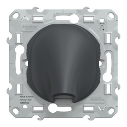 Sortie de câble à assembler Ovalis, SCHNEIDER ELECTRIC, anthracite de marque SCHNEIDER ELECTRIC, référence: B9962200