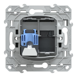 Prise rj45 à assembler Ovalis, SCHNEIDER ELECTRIC, anthracite - SCHNEIDER ELECTRIC
