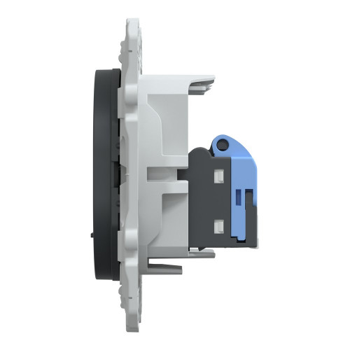 Prise rj45 à assembler Ovalis, SCHNEIDER ELECTRIC, anthracite - SCHNEIDER ELECTRIC