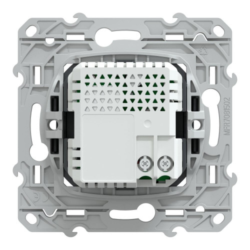 Prise chargeur usb A+C 12W à assembler Ovalis, SCHNEIDER ELECTRIC, anthracite - SCHNEIDER ELECTRIC