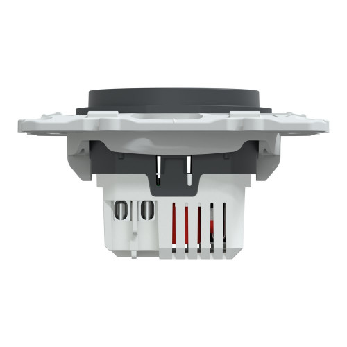 Prise chargeur usb A+C 12W à assembler Ovalis, SCHNEIDER ELECTRIC, anthracite - SCHNEIDER ELECTRIC