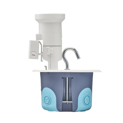 Boîte d'encastrement DCL pour plafond étanche à l'air, 1 poste Diam.67mm DEBFLEX - DEBFLEX