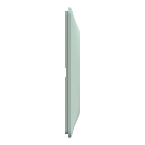 Plaque simple Ovalis, SCHNEIDER ELECTRIC, sauge - SCHNEIDER ELECTRIC