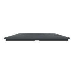 Plaque double verticale Ovalis SCHNEIDER ELECTRIC, anthracite bague effet laiton - SCHNEIDER ELECTRIC