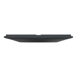 Plaque double verticale Ovalis SCHNEIDER ELECTRIC, anthracite bague effet laiton - SCHNEIDER ELECTRIC