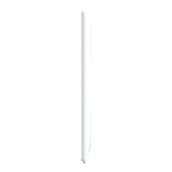Plaque double verticale Ovalis, SCHNEIDER ELECTRIC, blanc bague effet laiton - SCHNEIDER ELECTRIC