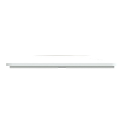 Plaque double verticale Ovalis, SCHNEIDER ELECTRIC, blanc bague effet laiton - SCHNEIDER ELECTRIC