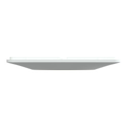 Plaque double verticale Ovalis, SCHNEIDER ELECTRIC, blanc bague effet laiton - SCHNEIDER ELECTRIC