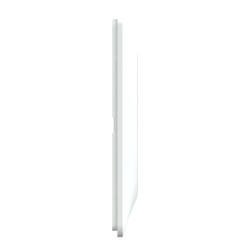 Plaque simple Ovalis, SCHNEIDER ELECTRIC, blanc bague effet laiton - SCHNEIDER ELECTRIC