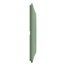 Plaque simple Ovalis, SCHNEIDER ELECTRIC, vert forêt - SCHNEIDER ELECTRIC