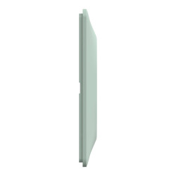 Plaque double Ovalis, SCHNEIDER ELECTRIC, sauge - SCHNEIDER ELECTRIC