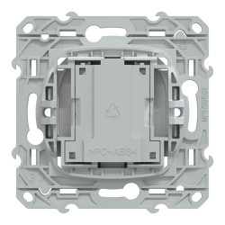 Prise téléphone à assembler Ovalis, SCHNEIDER ELECTRIC, blanc - SCHNEIDER ELECTRIC