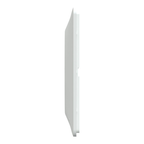 Plaque double Ovalis, SCHNEIDER ELECTRIC, blanc bague effet laiton - SCHNEIDER ELECTRIC