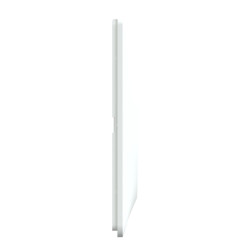 Plaque double Ovalis, SCHNEIDER ELECTRIC, blanc bague effet laiton - SCHNEIDER ELECTRIC