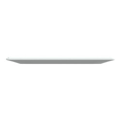 Plaque double Ovalis, SCHNEIDER ELECTRIC, blanc bague effet laiton - SCHNEIDER ELECTRIC