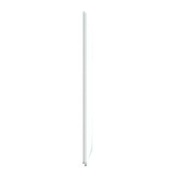 Plaque double verticale Ovalis, SCHNEIDER ELECTRIC, blanc bague argent chrome - SCHNEIDER ELECTRIC