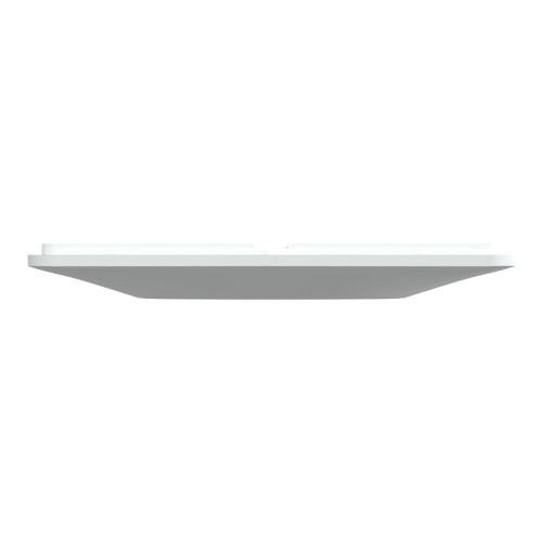 Plaque double verticale Ovalis, SCHNEIDER ELECTRIC, blanc bague argent chrome - SCHNEIDER ELECTRIC