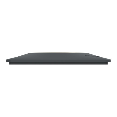 Plaque simple Ovalis, SCHNEIDER ELECTRIC, anthracite bague effet laiton - SCHNEIDER ELECTRIC