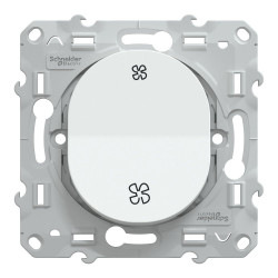 Interrupteur vmc à assembler Ovalis, SCHNEIDER ELECTRIC, blanc de marque SCHNEIDER ELECTRIC, référence: B9966000
