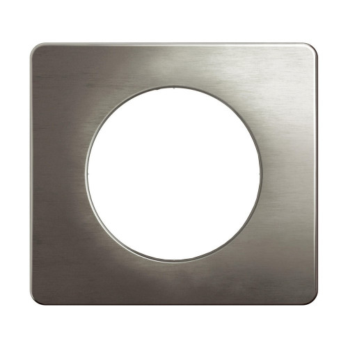 Plaque  1p celiane acier satine - LEGRAND