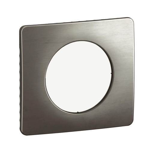 Plaque  1p celiane acier satine - LEGRAND