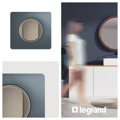 Plaque Céliane, LEGRAND, bleu orage - LEGRAND