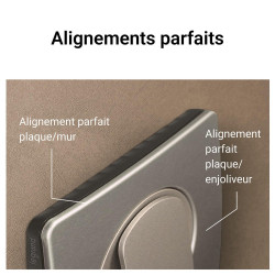 Plaque 3p celiane blanc - LEGRAND