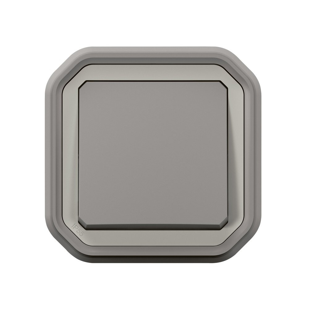 LEGRAND - Interrupteur va-et-vient - Plexo - 10AX - IP55 - Gris - Image 2
