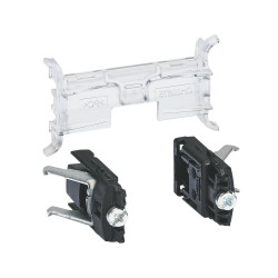 Lot de 2 griffes rapido pour renovation profondeur 40 mm + entretoise PLEXO - LEGRAND