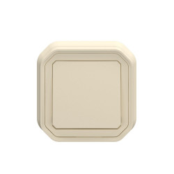 Interrupteur va-et-vient étanche IP55 encastré PLEXO blanc de marque LEGRAND, référence: B9971200