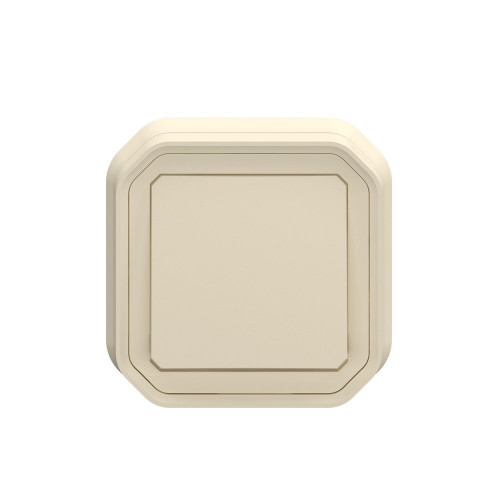 Interrupteur va-et-vient étanche IP55 encastré PLEXO blanc - LEGRAND