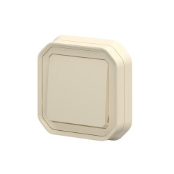 Interrupteur va-et-vient étanche IP55 encastré PLEXO blanc - LEGRAND