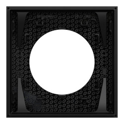 Plaque simple Odace, SCHNEIDER ELECTRIC, noir onyx - SCHNEIDER ELECTRIC