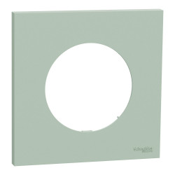 Plaque simple Odace, SCHNEIDER ELECTRIC, vert jade - SCHNEIDER ELECTRIC