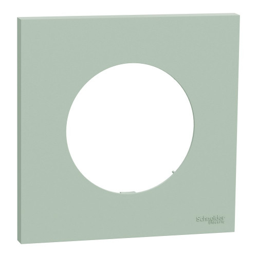 Plaque simple Odace, SCHNEIDER ELECTRIC, vert jade - SCHNEIDER ELECTRIC