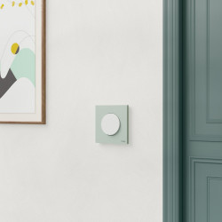 Plaque simple Odace, SCHNEIDER ELECTRIC, vert jade - SCHNEIDER ELECTRIC
