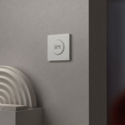 Plaque simple Odace, SCHNEIDER ELECTRIC, blanc craie - SCHNEIDER ELECTRIC